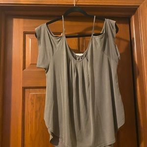 Green sienna sky blouse